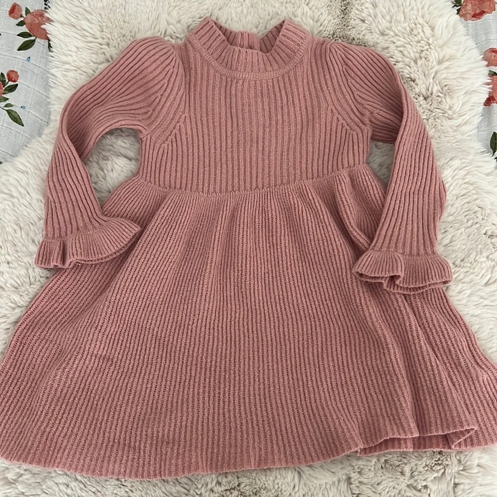 Baby Gap 12-18mos. Pink sweater dress